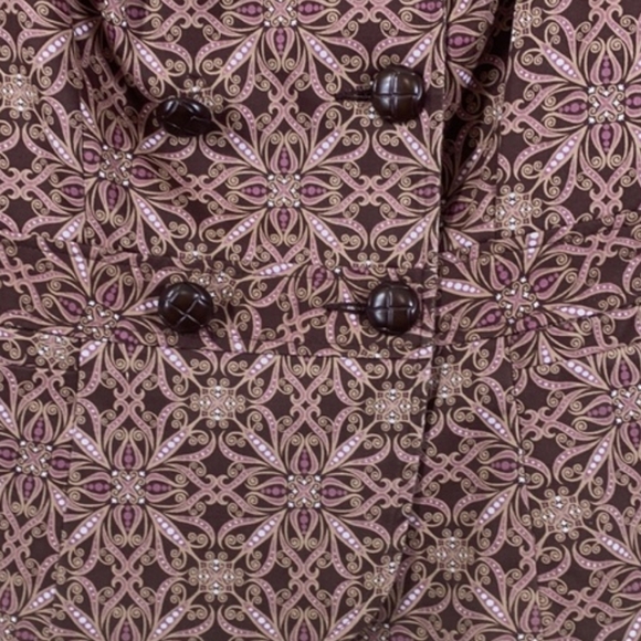 Chic Women's Patterned Blazer - Picture 4 of 7